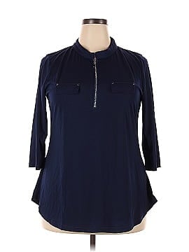 Ninedaily 3/4 Sleeve Blouse (view 1)