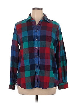 Lands' End Long Sleeve Button-Down Shirt (view 1)