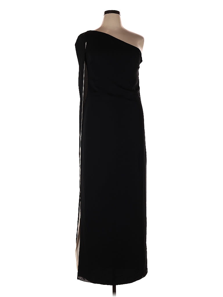 Halston Heritage 100% Polyester Black Cocktail Dress Size 10 - 77% off ...