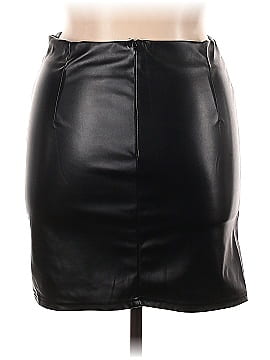 Unbranded Faux Leather Skirt (view 2)