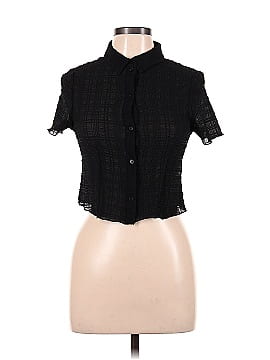 Topshop Short Sleeve Blouse (view 1)