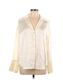 Banana Republic Long Sleeve Silk Top (view 1)