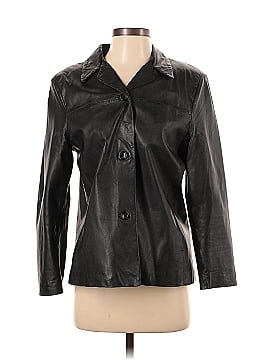 Style&Co Leather Jacket (view 1)