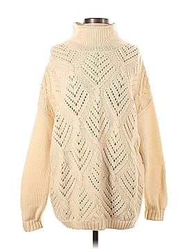 Flora Fedi Wool Pullover Sweater (view 1)