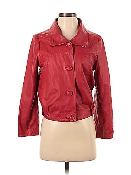 Chatelaine Faux Leather Jacket (view 1)