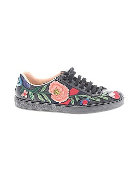Gucci Sylvie Web Accent Leather Sneakers (view 1)