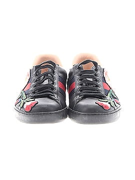 Gucci Sylvie Web Accent Leather Sneakers (view 2)