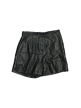 Princess Polly Faux Leather Shorts (view 1)