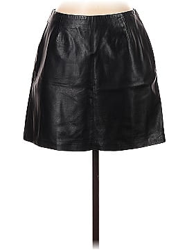 Cache Leather Skirt (view 1)