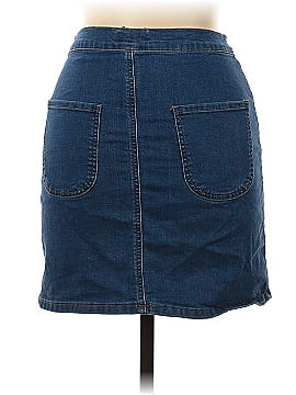 PrettyLittleThing Denim Skirt (view 2)