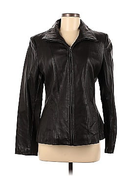 Avanti Faux Leather Jacket (view 1)