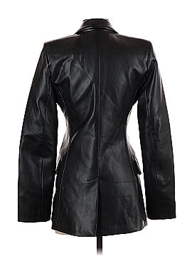 Zara Faux Leather Jacket (view 2)