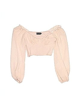 PrettyLittleThing Long Sleeve Blouse (view 1)