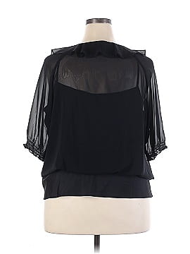 a.n.a. A New Approach 3/4 Sleeve Blouse (view 2)