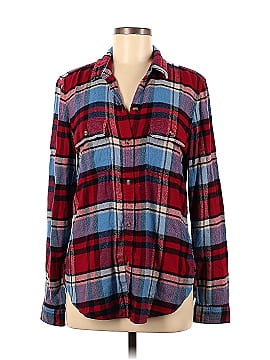 American Eagle Outfitters Long Sleeve Button-Down Shirt (view 1)