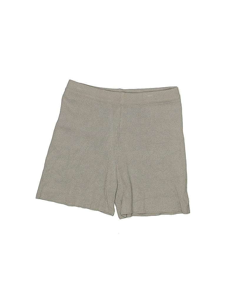 Pre-owned Shein Khaki Shorts In Gray