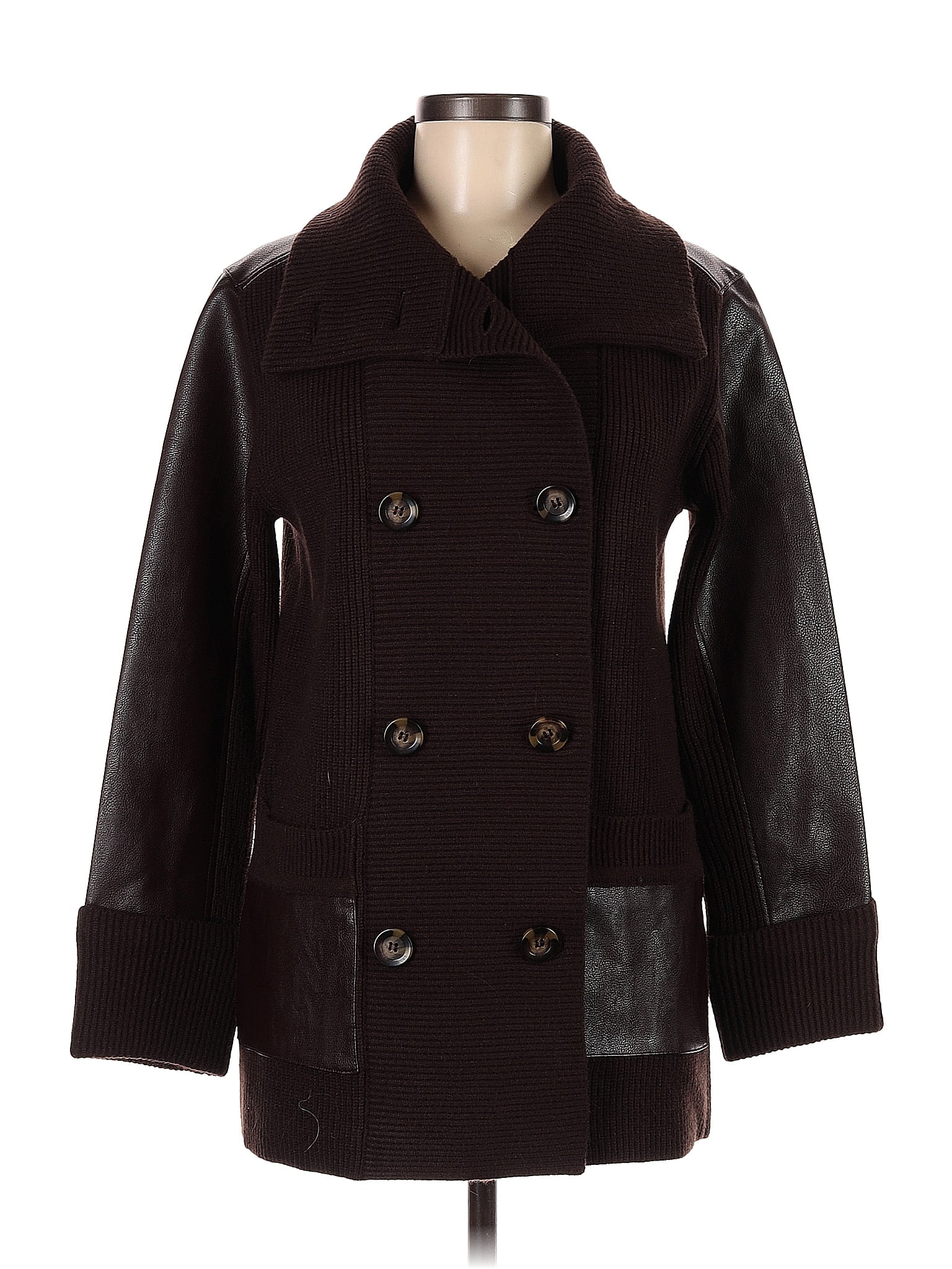 Ann Taylor Brown Coat Size M - 79% off | ThredUp