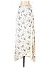 Volcom 100% Modal Floral Motif Floral Ivory Formal Skirt Size XS - photo 1