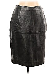 Jones New York Leather Skirt