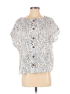 Cynthia Rowley Short Sleeve Blouse (view 1)