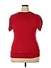 Unbranded Red Short Sleeve Top Size XXL - photo 2