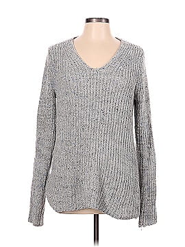 Hem & Thread Pullover Sweater (view 1)