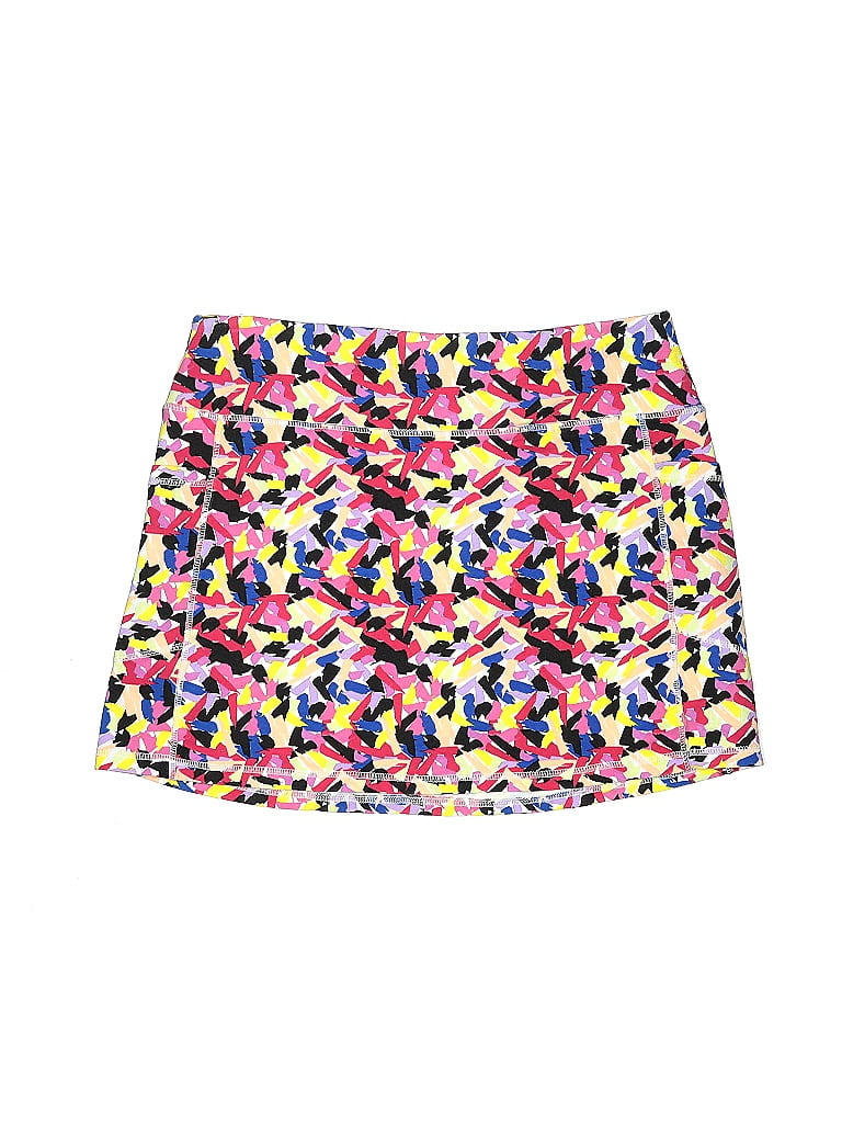 Intro Love Stars Graphic Floral Hearts Pink Active Skort Size XL (petite) - photo 1