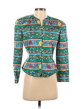 Safe Silk by Adrianna Papell Silk Blazer (view 1)