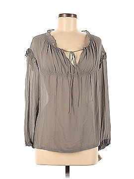 DKNY Long Sleeve Blouse (view 1)