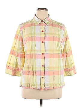 Cj Banks 3/4 Sleeve Button-Down Shirt (view 1)