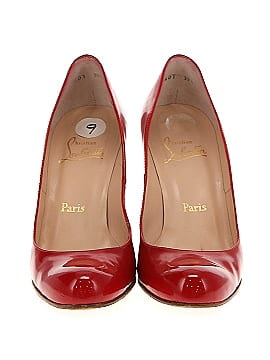 Christian Louboutin Patent Leather Simple Pump 100 mm (view 2)