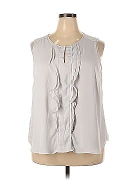 Roz & Ali Sleeveless Blouse (view 1)