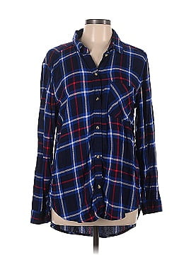 American Eagle Outfitters Long Sleeve Button-Down Shirt (view 1)