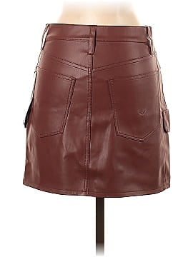 Hudson Jeans Faux Leather Skirt (view 2)