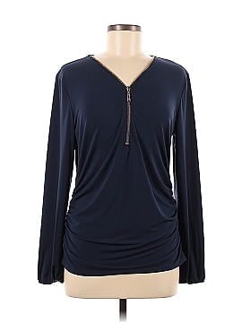 JM Collection Long Sleeve Blouse (view 1)
