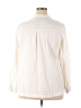 Unbranded Long Sleeve Button-Down Shirt (view 2)