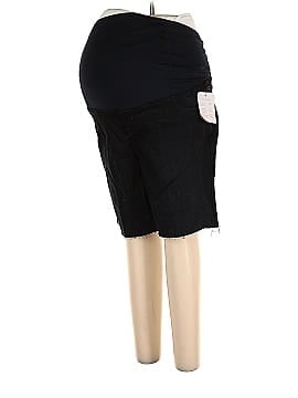 Isabel Maternity Denim Shorts (view 1)