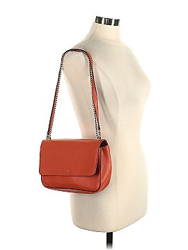 DKNY Leather Satchel (view 2)