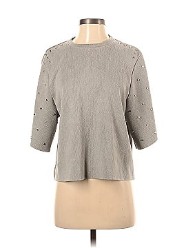 Zara W&B Collection Short Sleeve Top (view 1)
