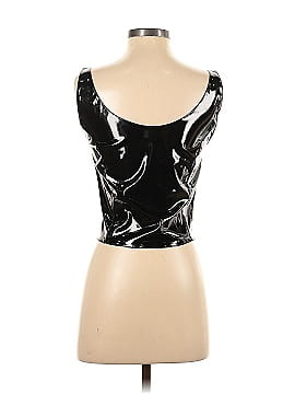 Elegant Moments Faux Leather Top (view 2)