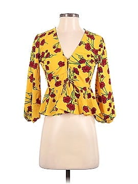 Topshop 3/4 Sleeve Blouse (view 1)