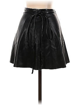 Elodie Faux Leather Skirt (view 2)
