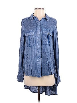 Free People Long Sleeve Button-Down Shirt (view 1)