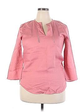 Dana Buchman 3/4 Sleeve Blouse (view 1)