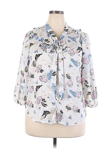NANETTE Nanette Lepore 3/4 Sleeve Blouse (view 1)