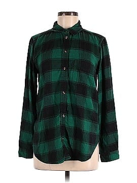 American Eagle Outfitters Long Sleeve Button-Down Shirt (view 1)