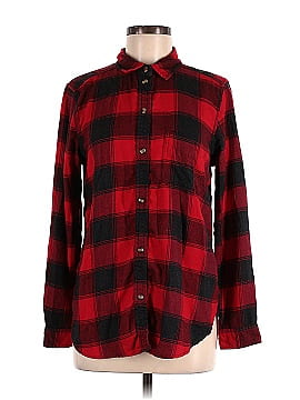 American Eagle Outfitters Long Sleeve Button-Down Shirt (view 1)