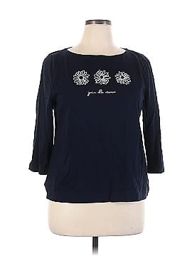 Talbots 3/4 Sleeve T-Shirt (view 1)