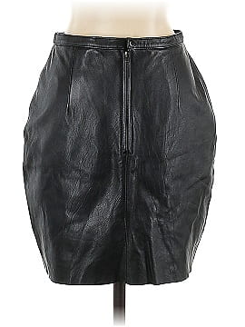 Pelle Faux Leather Skirt (view 2)