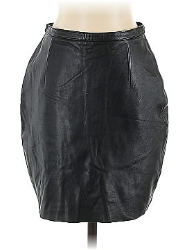 Pelle Faux Leather Skirt (view 1)